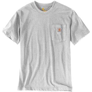 Carhartt - K87 T-shirt - Heather Grey - Katoen - Relaxed Fit