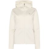 Didriksons Womens Anneli Fullzip 3 Fleecevest (Dames |wit)