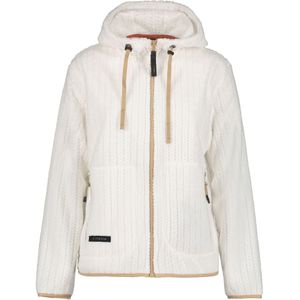 Icepeak - AALET - Gebreid Fleecejack - Natural White