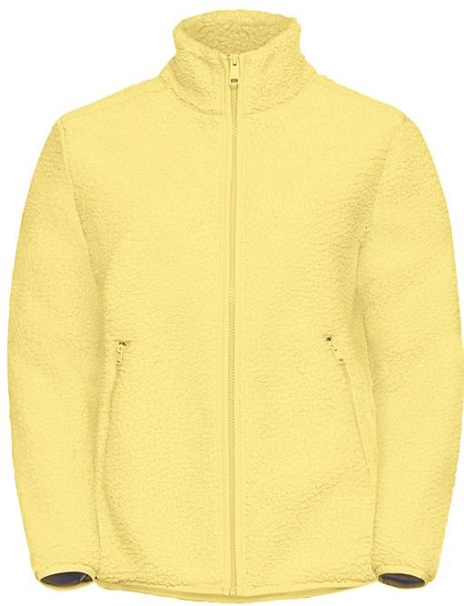 Jack Wolfskin - High Curl - Fleecejack - Geel - Dames