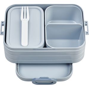 Mepal Bento Lunchbox midi – Broodtrommel - 4 boterhammen - Nordic blue