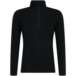 Protest - PRTShirley - Skipully Dames - True Black - Lange Mouwen - 1/4 Rits