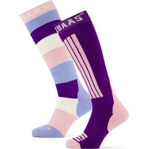 Poederbaas Striped Ski Socks 2-pack