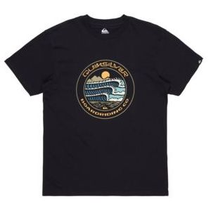 Quiksilver - Ev Three Seas - T-shirt - Katoen - Ronde Hals - Korte Mouwen