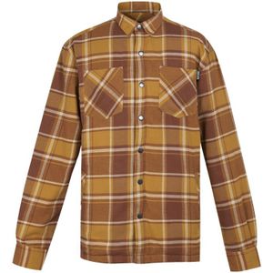 Regatta - Thamos - Blouse - Geruit - 100% Biologisch Katoen - Fleece Gevoerd