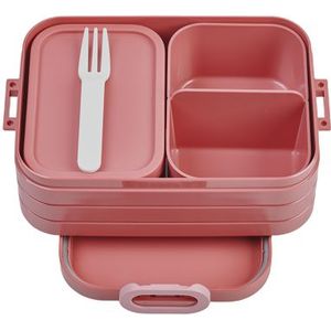 Mepal Bento Lunchbox midi – Broodtrommel - 4 boterhammen - Vivid mauve