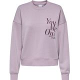 ONLY - ONLBEST PRINT CREW NECK SWT - Dames - Sweatshirt
