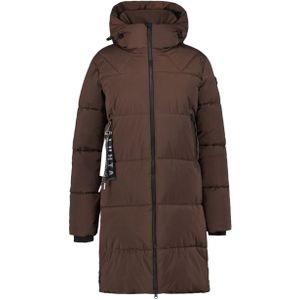 Luhta - Eisele - Casual Winterjas - Bruin - Dames