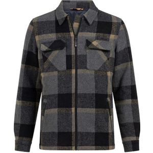 Life-Line - Bello - Overshirt - Grijs - Gewatteerd Flanel