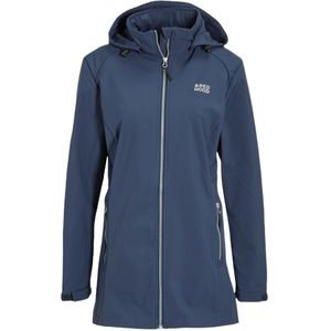 Redwood Felicia Softshell Parka - Dames Ongevoerde softshell - Navy