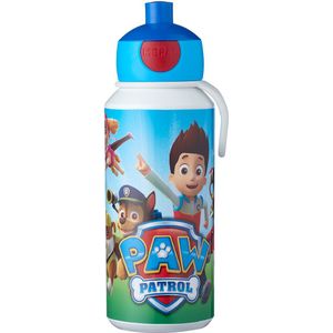 Mepal pop-up drinkfles Campus - 400 ml – Sluit goed af – Drinkbeker voor kinderen – Paw Patrol