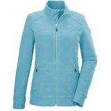 Killtec - KOS 100 WMN FLC JCKT - Fleecejack - Bali Blauw - Opstaande Kraag