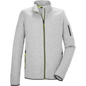 Vesten - Melange Look - Stretchmateriaal - Met Rits en Zakken