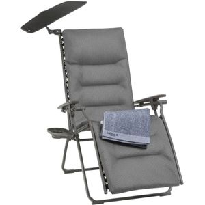 Lafuma - Evolution All in One - Gepolsterde Relaxstoel - Ash Grey - BeComfort®