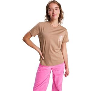 Roxy - Oceanregular - T-shirt met Korte Mouwen - Woodsmoke