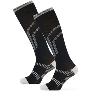 Poederbaas - Skisokken Lightweight - Zwart - 2-pack