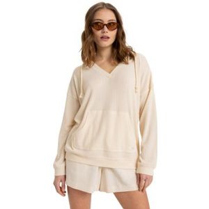 Roxy - Ocean Drive - Hoody - Grijs - Polyester, Elastaan, Viscose