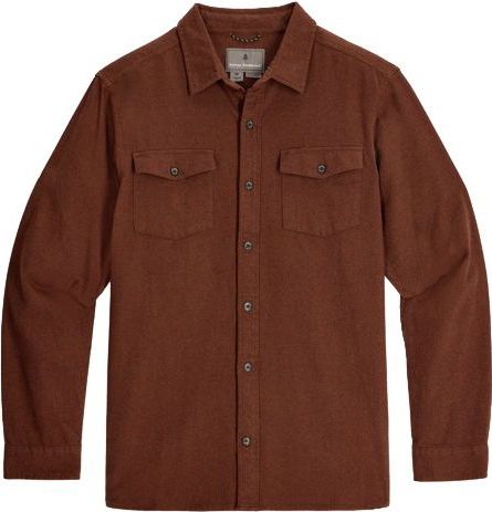 Royal Robbins - Bristol - Overhemd - Bruin - Organic Cotton Twill L/S