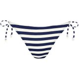 Barts - Yadbor - Bikinibroekje - Wit/Blauw - Stretch - 91% Polyamide