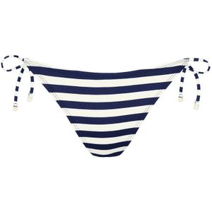 Barts - Yadbor - Bikinibroekje - Wit/Blauw - Stretch - 91% Polyamide