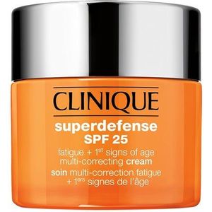 Clinique Superdefense Fatigue + 1st Signs Age Multi-Correcting Cream SPF 25 Huidtype 1/2 50 ml
