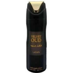 Lattafa Velvet Oud Deodorant spray 200 ml
