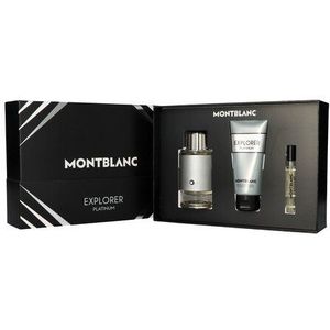 Montblanc Explorer Platinum Gift Set