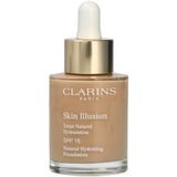Clarins Skin Illusion Natural Hydrating Foundation 110 Honey 30 ml