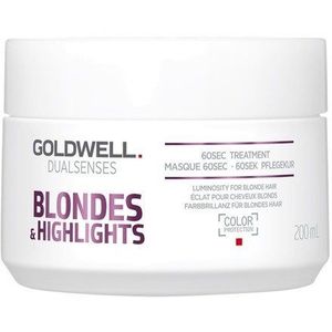 Goldwell Dualsenses Blondes & Highlights 60 Sec Treatment Masker 200 ml