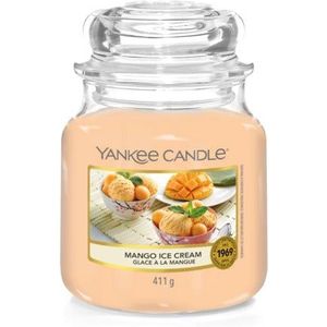 Yankee Candle Mango Ice Cream Geurkaars