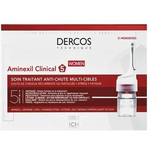 Vichy Dercos Technique Aminexil Clinical 5 Women 21 Ampullen