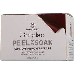 Alessandro Striplac Peel or Soak -  Soak Off Remover Wraps