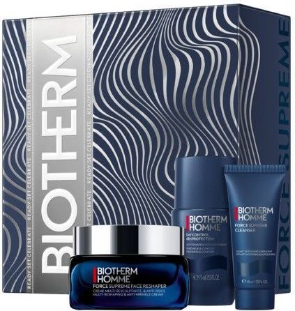 Biotherm - Homme Force Supreme - Gezichtscrème Giftset - Inhoud 50 ml - 75 ml - 40 ml