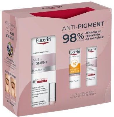 Eucerin Make-up Set - Anti-pigment - 3 Stuks - Inclusief Gezichtsserum 30 ml