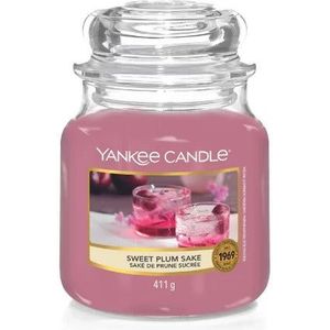 Yankee Candle Sweet Plum Sake Geurkaars 411 gram