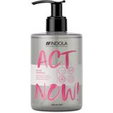 Indola Act Now! Color Shampoo 300ml - Normale shampoo vrouwen - Voor Alle haartypes