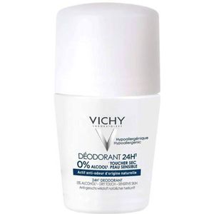 Vichy 24 Hour Dry Touch Deodorant Roll-on 50 ml