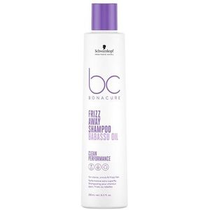 Schwarzkopf Bonacure Frizz Away Shampoo 250ml - Normale shampoo vrouwen - Voor Alle haartypes