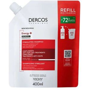 Vichy - Dercos Energising - Versterkende Shampoo - 400 ml - Tegen Haaruitval