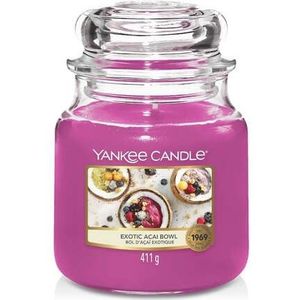 Yankee Candle Exotic Acai Bowl Geurkaars 411 gram