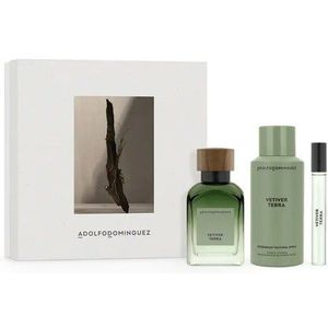 Adolfo Dominguez Vetiver Terra Gift Set