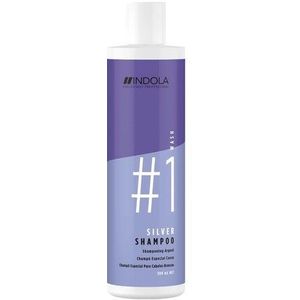 Indola Silver Shampoo 300ml - Zilvershampoo vrouwen - Voor Alle haartypes