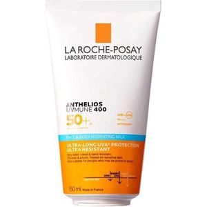 La Roche-Posay - Anthelios UVMUNE 400 - Beschermende Hydraterende Melk - SPF 50+ - 150 ml