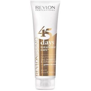 Revlon 45 Days Color Shampoo & Conditioner Golden Blondes 275 ml