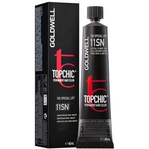 Goldwell Haarverf Topchic Permanent Hair Color 11SN Very Light Blonde Natural Silver