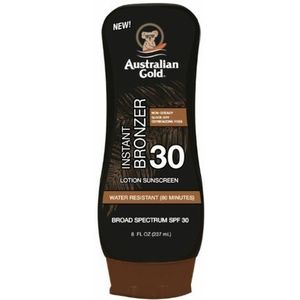 Australian Gold Instant Bronzer Lotion Zonbescherming SPF 30