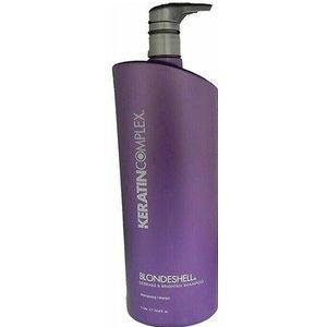 Keratin Complex - Blondeshell Debrass Shampoo - Zilver - 1000 ml