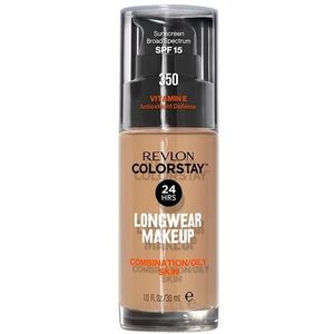 Revlon - Colorstay Foundation - 350 Rich Tan - 30 ml - Combi/Oily Skin