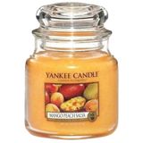 Yankee Candle Mango Peach Salsa Geurkaars 411 gram