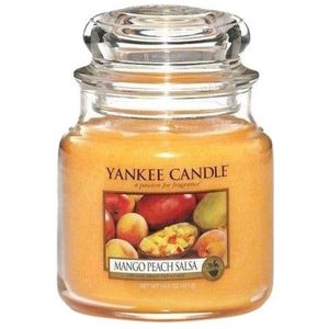 Yankee Candle Mango Peach Salsa Geurkaars 411 gram